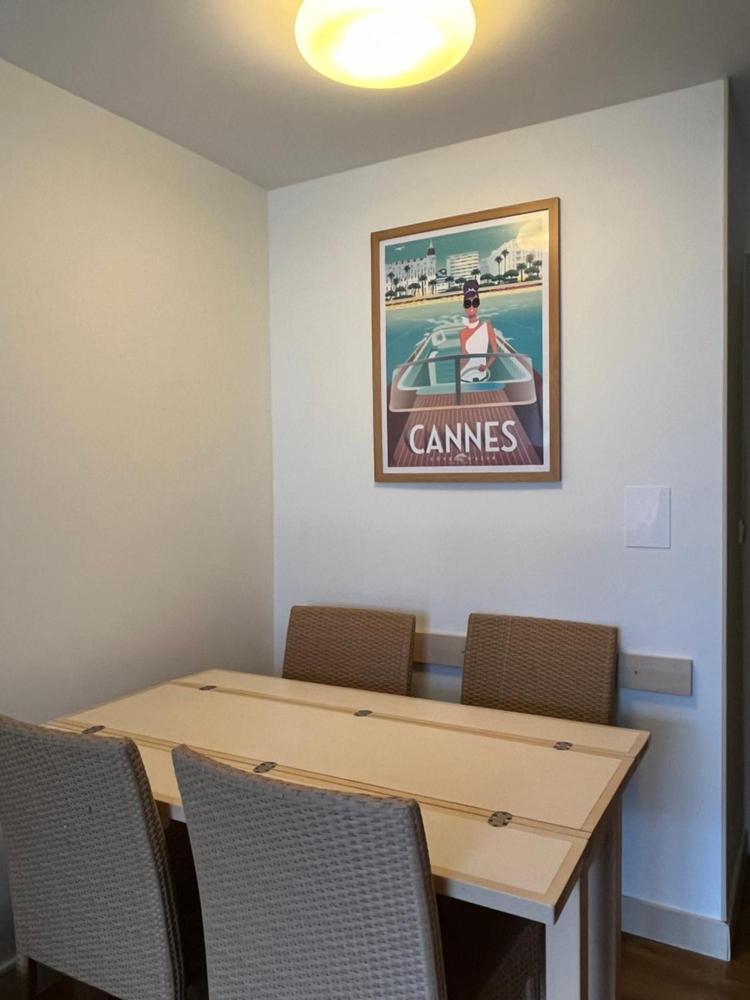 Superbe Appartement Une Chambre Vue Mer Piscine Tennis Cannes Exteriér fotografie